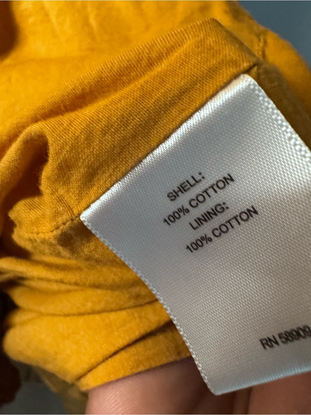 A Loves A Mustard Yellow Cotton Midi Dress – Size Large - Picture 4 of 4